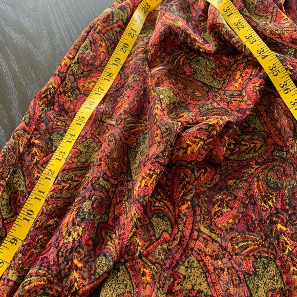 Jordan vintage cottagecore blouse‎ with bohemian print - Picture 11 of 12